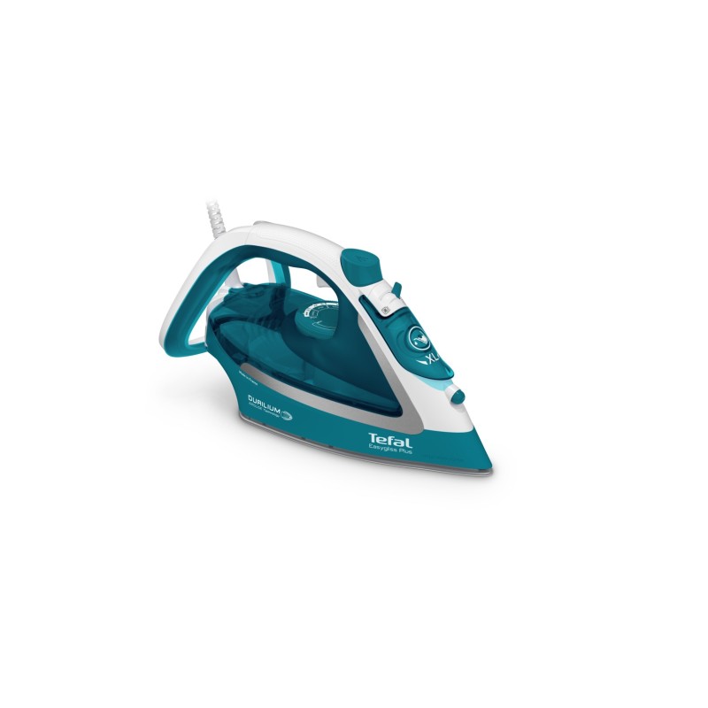 Tefal EasyGliss Plus FV5737 Tr dampstrygejern 2500W Turkis